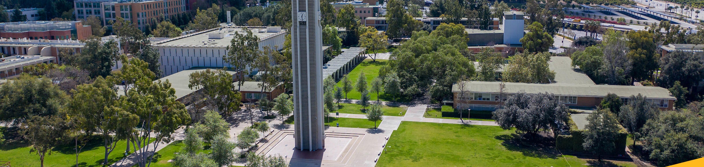 Drone view of Central Campus