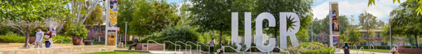 UCR Letters HUB Plaza