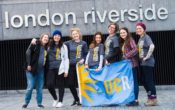 UCR Students in London